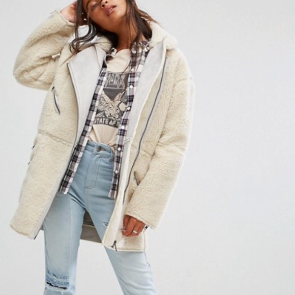 ASOS Jackets & Blazers - Luxe Biker Jacket 🌿